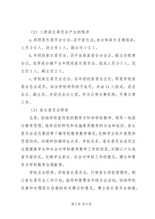 芜莱市实验中学家校合作实施方案.docx