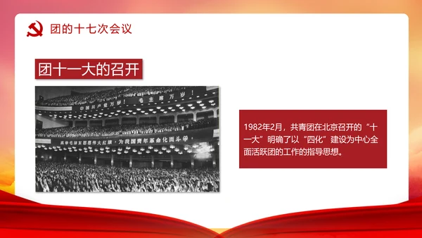 共青团历史党课PPT课件模板