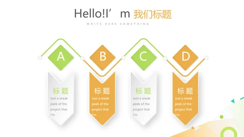 绿色简约口腔健康护理动态PPT