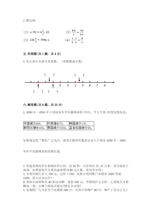 小升初数学期末测试卷（名师系列）.docx