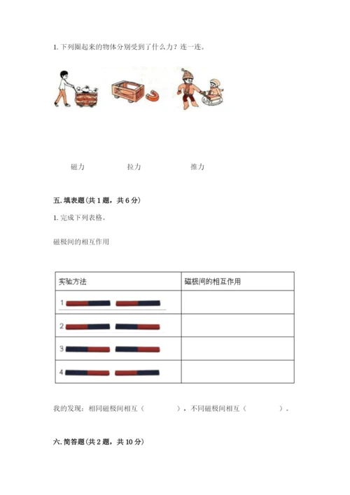 教科版二年级下册科学知识点期末测试卷附答案（突破训练）.docx