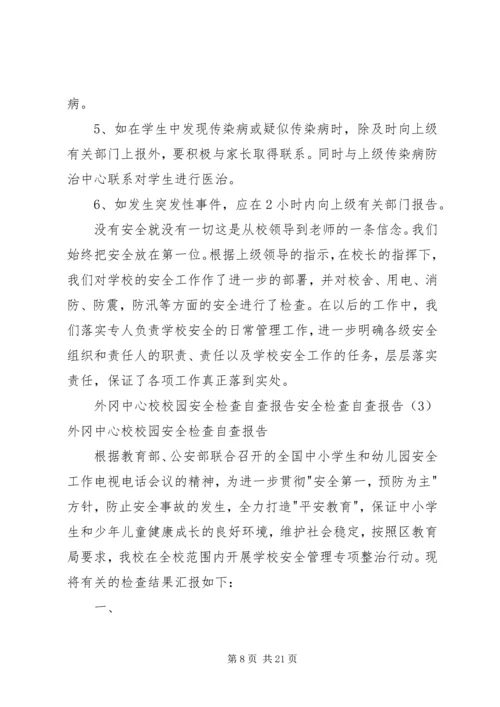 安全检查自查报告4篇 (2).docx