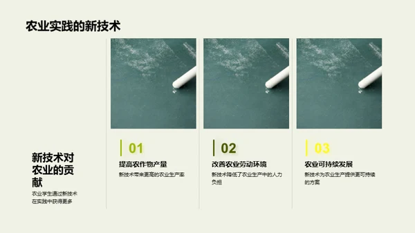 新技术引领农业