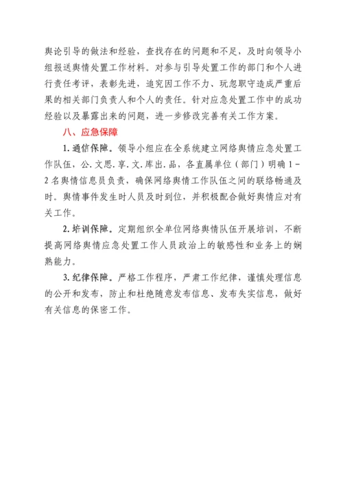 意识形态网络舆情应急预案.docx