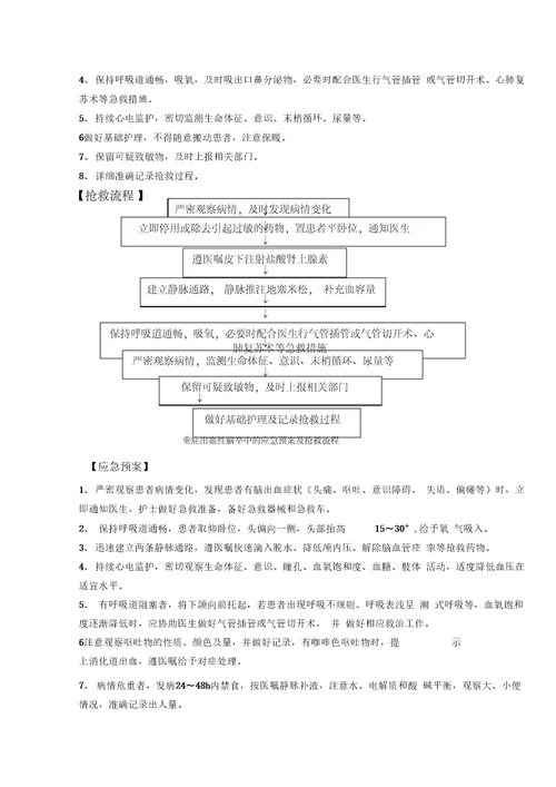 神经内科急危重症抢救预案