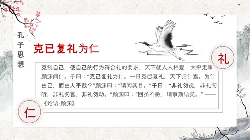 至圣孔子孔圣人儒家文化PPT模板