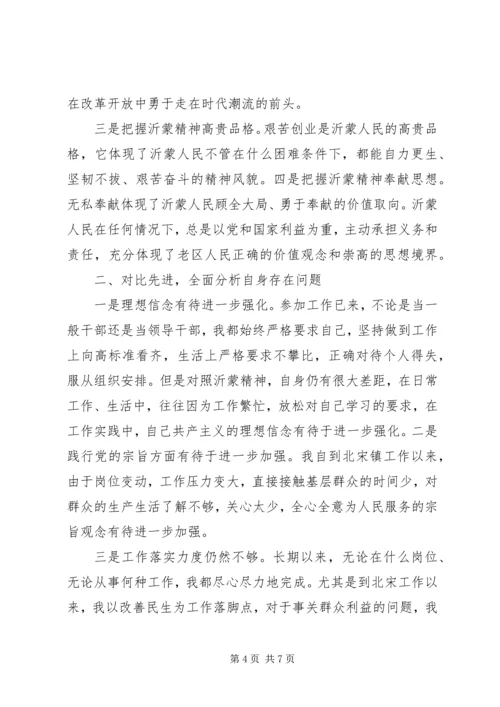 沂蒙精神与党性分析报告.docx