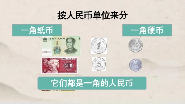 人教版一年级下册数学第五单元认识人民币1 同步课件