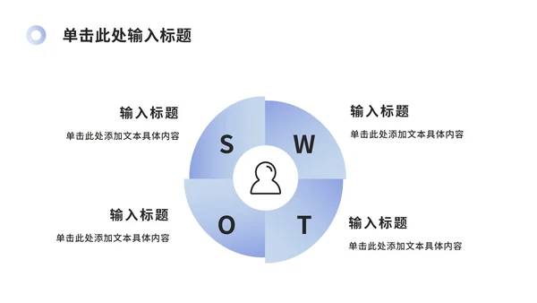 简约渐变总结汇报ppt模板