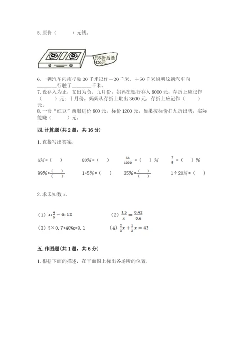 北师大版小学六年级下册数学期末检测试题（易错题）.docx