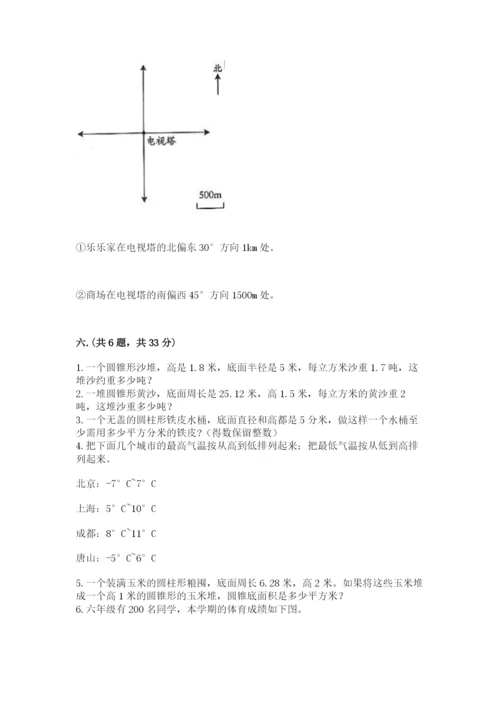 冀教版小升初数学模拟试题附参考答案【夺分金卷】.docx