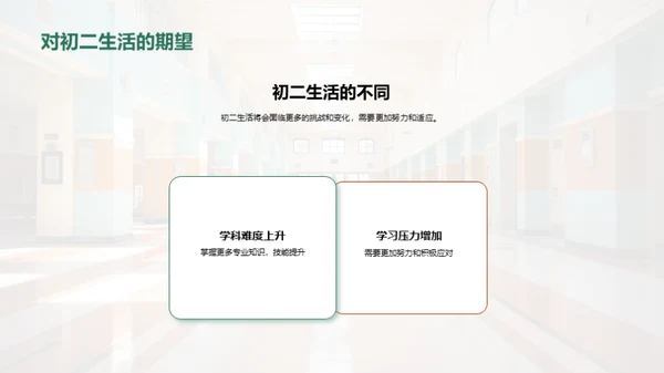 初中新篇章