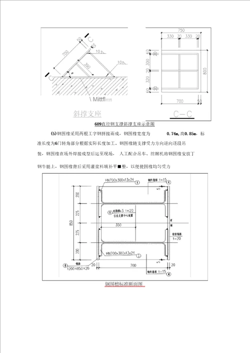 钢支撑施工技术交底