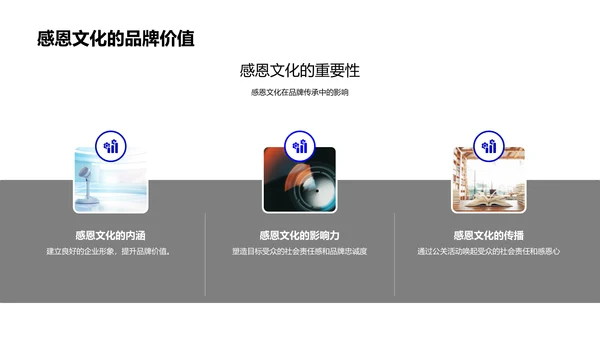 提升品牌感恩公关PPT模板