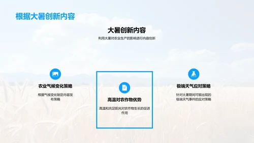 大暑农业生产