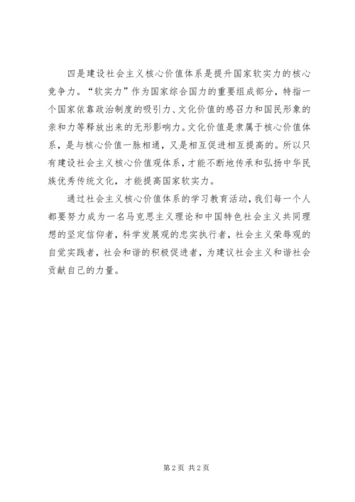 社会主义核心价值观教育学习体会.docx