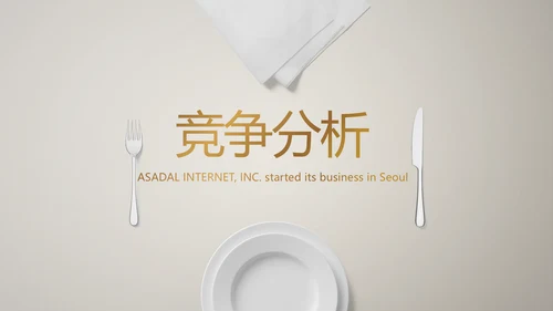 餐饮商业计划书商务动态PPT模板