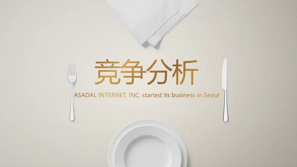 餐饮商业计划书商务动态PPT模板