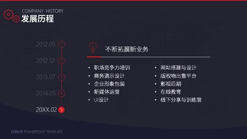 工业时代机械齿轮通用PPT模板