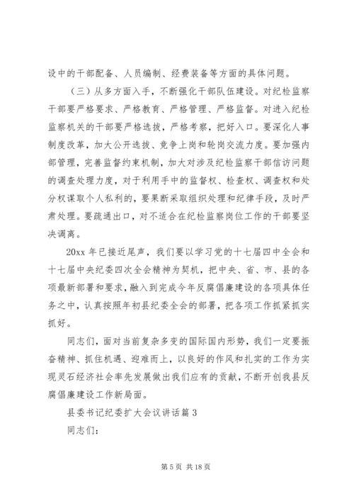 县委书记纪委扩大会议讲话(2).docx
