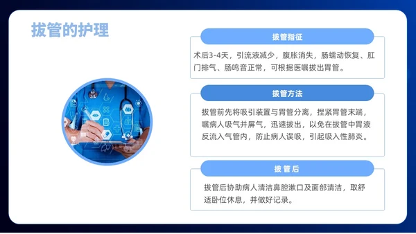 简约风商务风胃肠减压的护理医学护士培训PPT课件护理查房