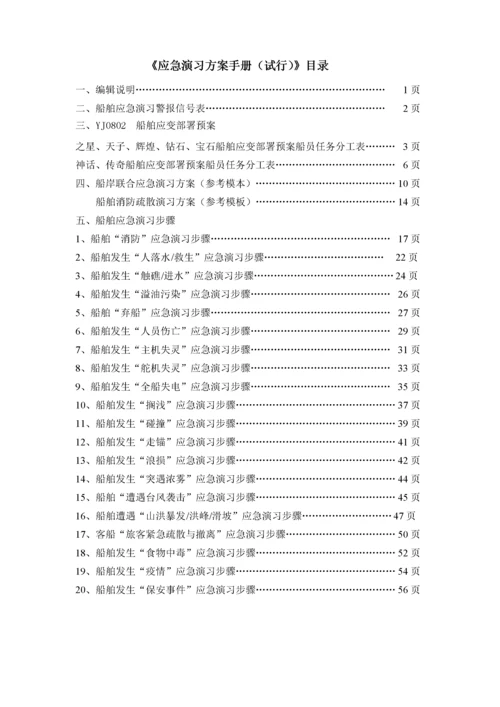 船舶应急演习方案手册.docx