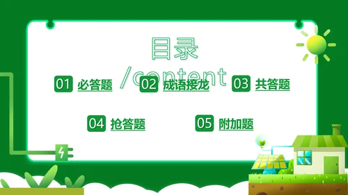 节能减排大赛碳排放主题PPT模板