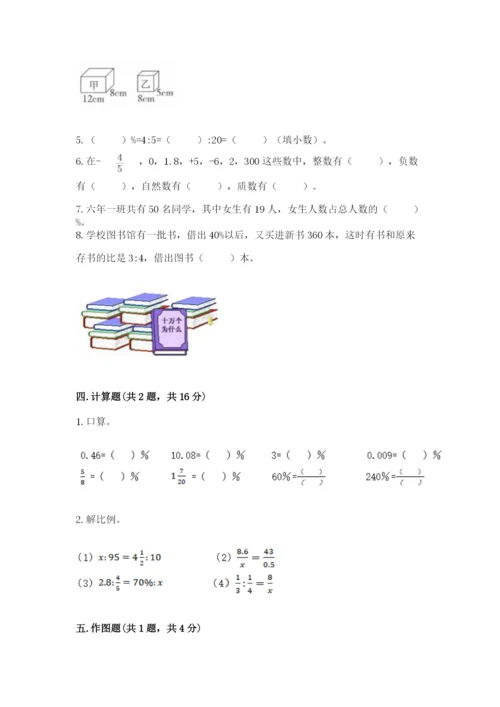 甘德县六年级下册数学期末测试卷（易错题）.docx