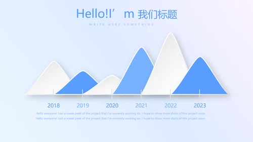 蓝色科技感智慧医疗智慧医院项目工作汇报动态PPT模板