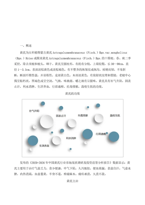 中国黄芪价格走势、出口情况及主要企业经营情况分析