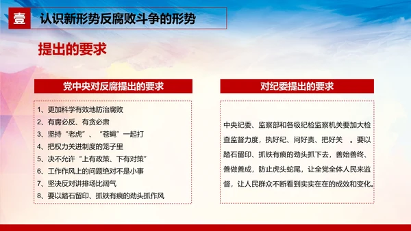 廉洁党风建设党员干部教学PPT党课模板