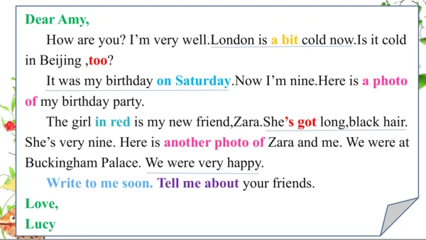 Module 1 Unit 1 It was my birthday on Saturday 课件(