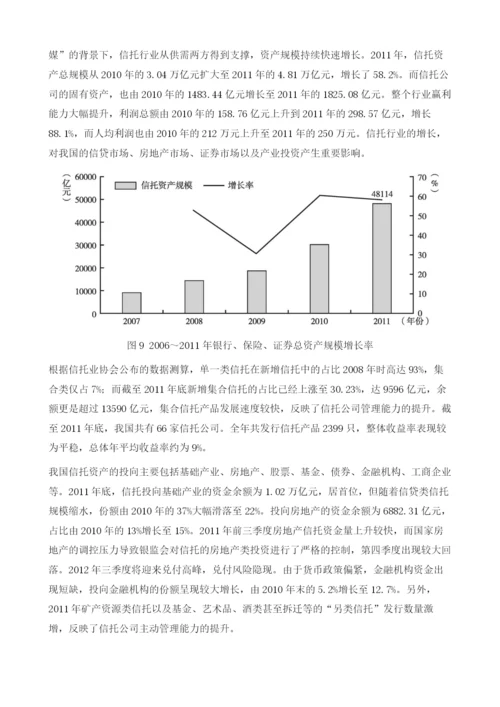 金融及相关服务业投资分析报告.docx