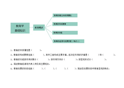 1、教育的本质属性是( )