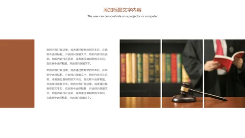 简约大气法律法规廉政文化动态PPT模板
