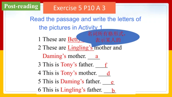 Module 2 My family Unit 2 These are my parents.课件（