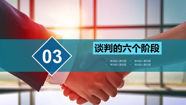 企业团队谈判与技巧培训指南通用PPT模板