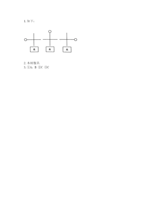 教科版小学二年级上册科学期末测试卷（考点梳理）.docx