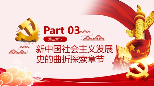 新中国社会主义发展史讲稿PPT模板