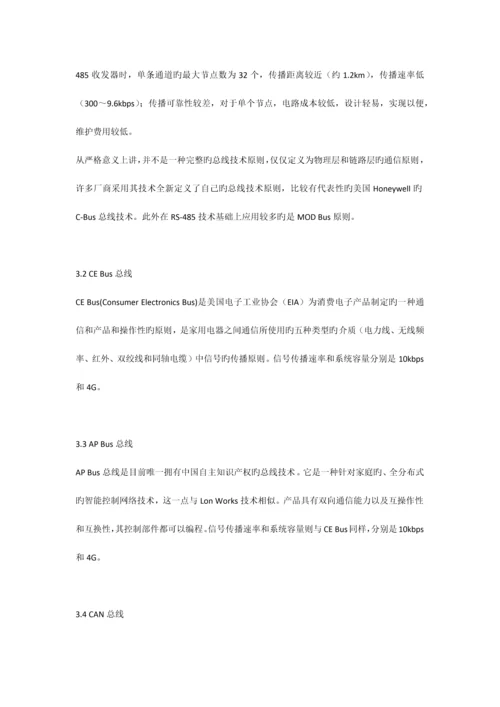 智能家居系统核心技术的探讨.docx