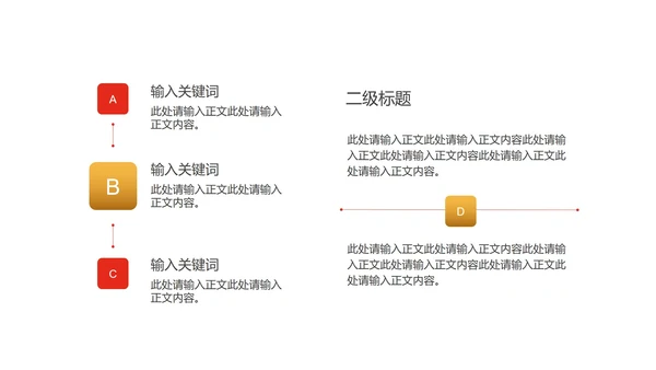 红色中国风公司开门红新春都市画卷节日PPT模板