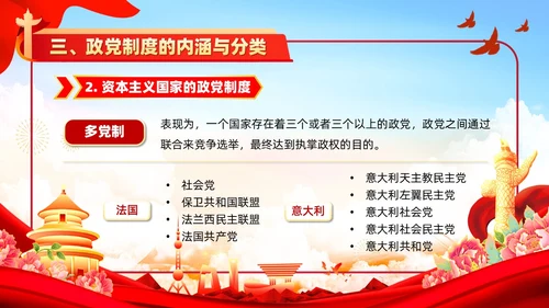红色党政风入党培训党政知识要点学习党课PPT模板