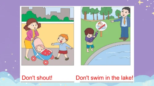 Module 10 Unit 2  Don't shout, please! 课件(共33张PPT)