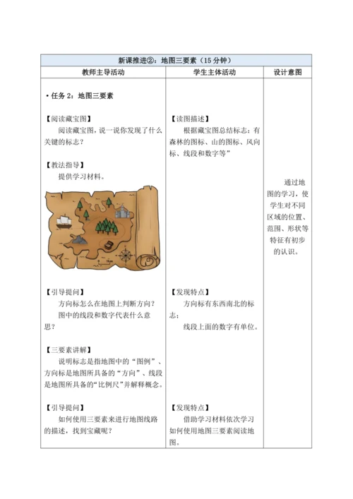 【大单元教学】2.1地图大单元整体教学--人教版（新课标）七上（地图的阅读课时设计）