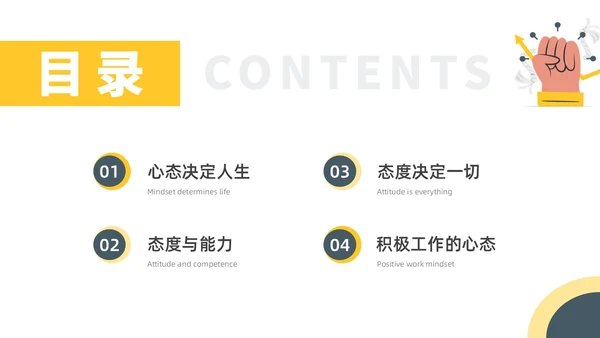 黄色水彩插画员工的十大心态企业培训PPT课件人际交往