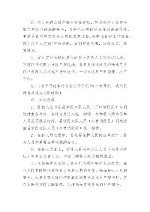最新火灾事故应急处置预案（通用20篇）.docx