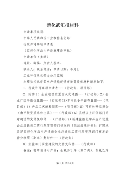 禁化武汇报材料.docx