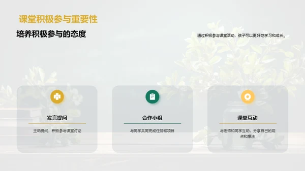 课堂礼仪小指南