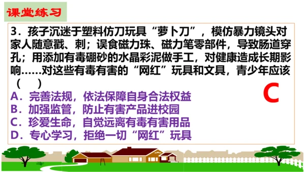 【新课标】9.1增强安全意识课件（21张PPT）【2024秋新教材】2024-2025学年七年级道德