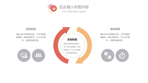 宠物乐园萌宠猫咪主题通用PPT模板